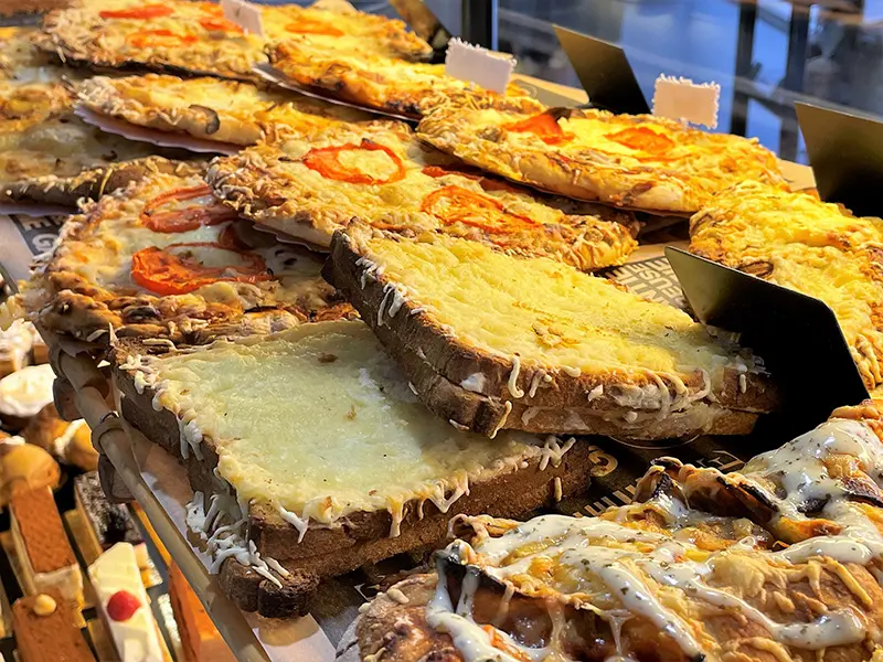 Formule Quiche, Pizza, Croque